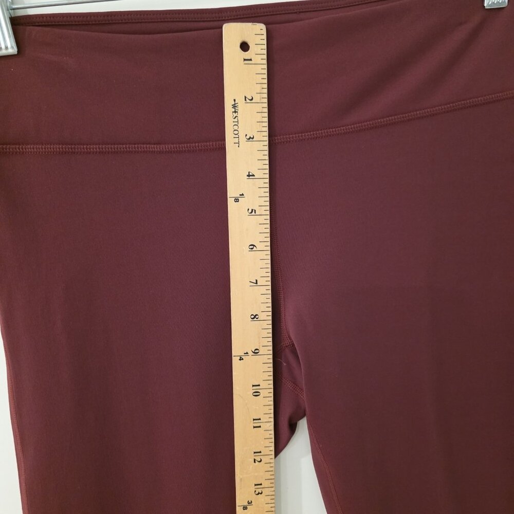Fabletics Salar Solid PowerForm Leggings Burgundy… - image 11